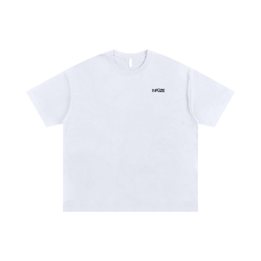 White INFÜZED Cotton T-Shirt